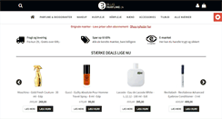 Desktop Screenshot of billigparfume.dk